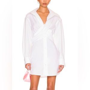 Alexander Wang cross front shirt dress size 2